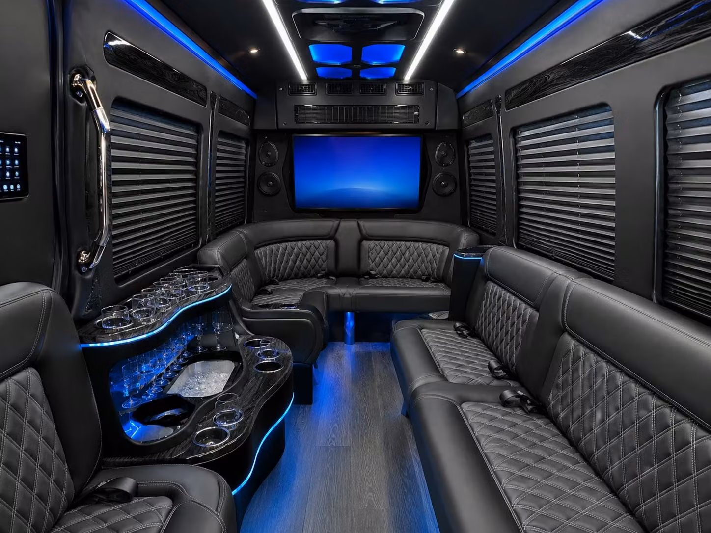 bus rental options for little rock trips
