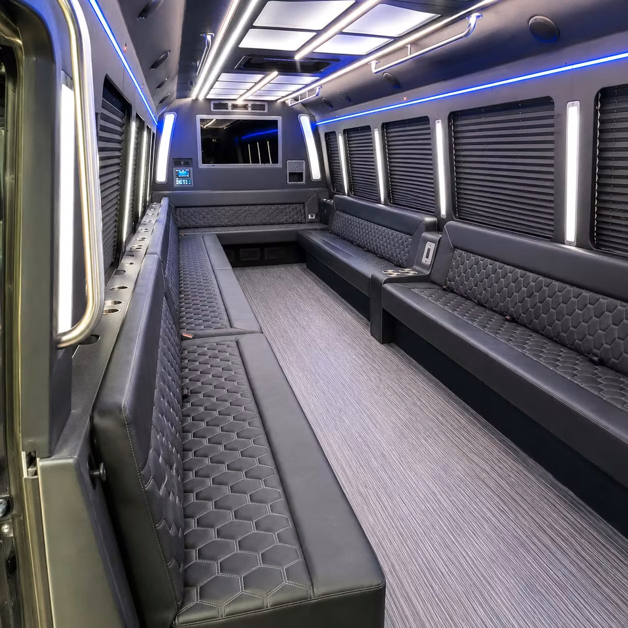 party bus interior